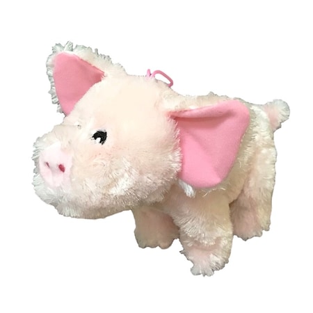 Steel Dog Steel Dog Barnyard Pig with Tennis Ball 54332